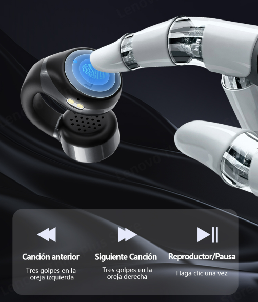 Audifono Manos Libres Bluetooth X20 Lenovo - Negro