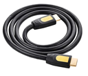 Cable HDMI Tipo a Macho a Macho HD101 10129 Ugreen - 2M Negro Amarillo