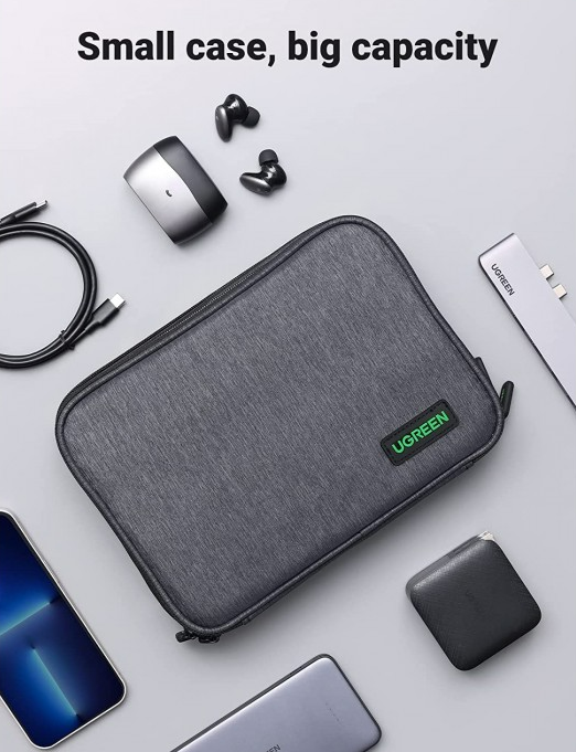 Estuche Multifuncional LP139 50147 Ugreen - Gris