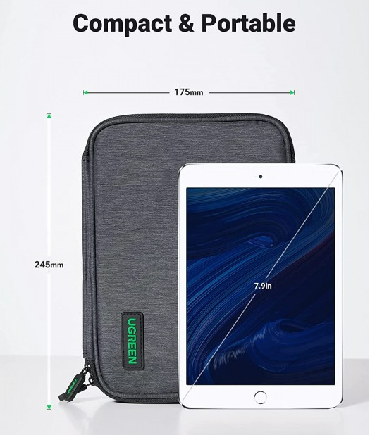 Estuche Multifuncional LP139 50147 Ugreen - Gris