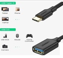 Adaptador OTG USB Tipo C a USB Tipo a Hembra US154 30701 Ugreen - Negro