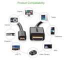 Cable Micro HDMI Tipo D Macho a HDMI Tipo a Macho HD127 30102 Ugreen - 1.5m Negro