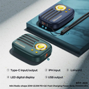 Bateria de Emergencia RPP-209 10.000mah Serie Mini Radio Shape Remax - Verde