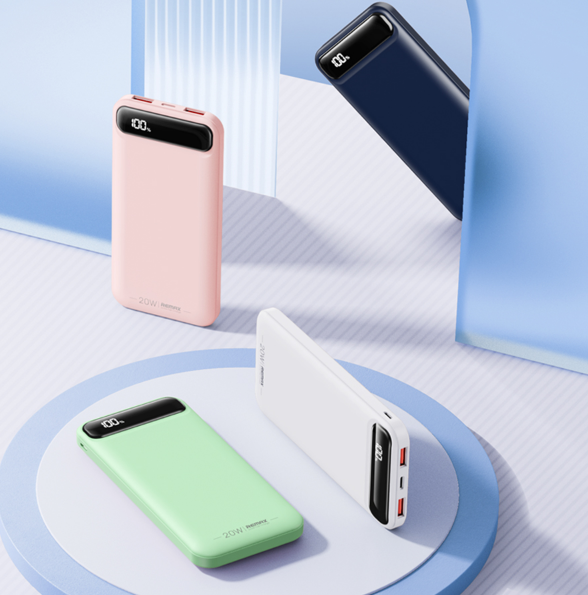 Bateria de Emergencia RPP-520 10.000mah Serie Bole Remax - Blanco