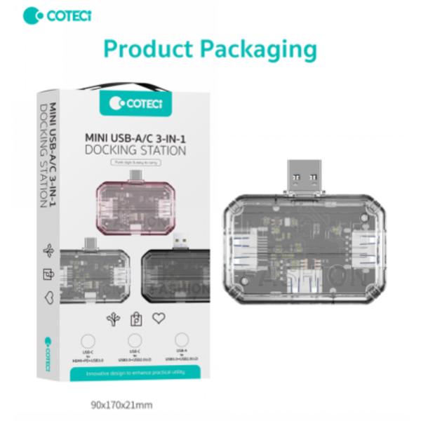 ESTACION DE ACOPLAMIENTO 4 EN 1 MODELO 16023 COTECI GRIS