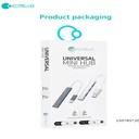 ESTACION DE ACOPLAMIENTO 4 EN 1 MODELO 16023 COTECI GRIS