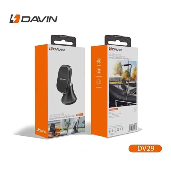 HOLDER MAGNETICO PARA CARRO MODELO C55A  XO  NEGRO