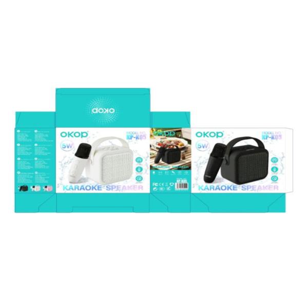 PARLANTE BLUETOOTH MODELO D8 WEKOME NEGRO