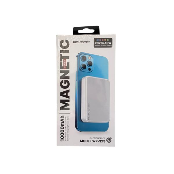 BATERIA DE EMERGENCIA WP-233 10000MAH WK DESING BLANCO