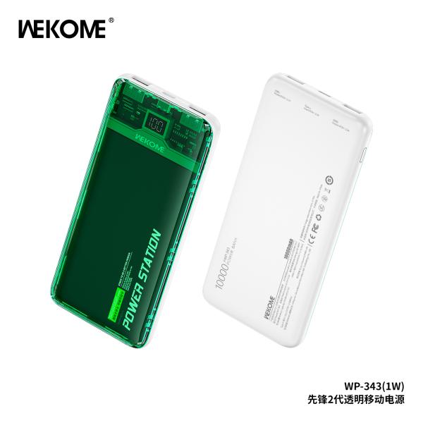 BATERIA DE EMERGENCIA WP-233 10000MAH WK DESING BLANCO