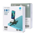 CARGADOR INALAMBRICO 4 EN 1 MODELO PD-178 PRODA NEGRO