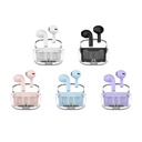 AUDIFONOS INALAMBRICOS BLUETOOTH MODELO PD-BT122 AZEADA ROSADO