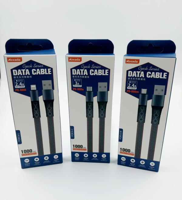 CABLE USB TIPO C WDC-045 WK PLATEADO
