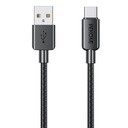 CABLE USB TIPO C WDC-045 WK PLATEADO