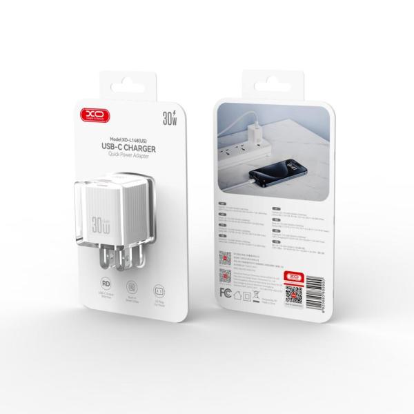 CUBO CARGADOR USB  MODELO  RP-U13 PRODA BLANCO