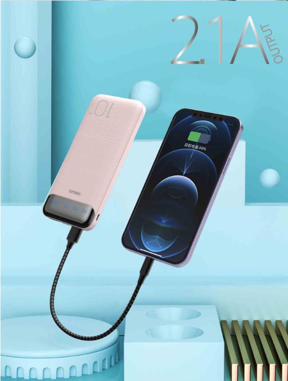 Bateria de Emergencia P4O 10.000mah Gerlax - Blanca