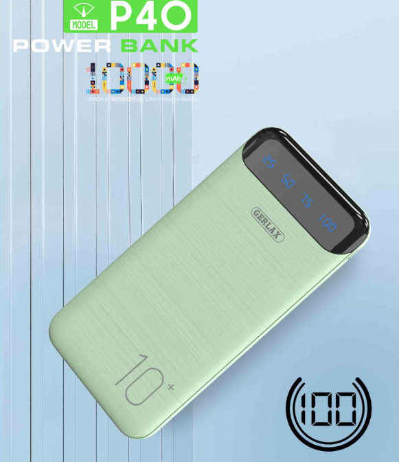 Bateria de Emergencia P4O 10.000mah Gerlax - Blanca