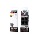 CABLE USB MICRO WDC-152M 3M WK DESING BLANCO