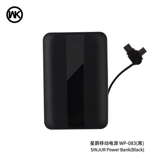 BATERIA DE EMERGENCIA WP-353 10000MAH WK DESING MORADO