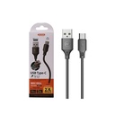 CABLE USB TIPO C WDC-156A SERIE RAYTHON WK DESING NEGRO