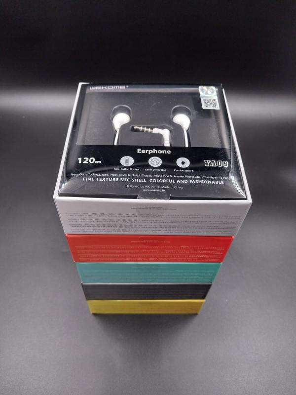 AUDIFONOS MANOS LIBRE 3.5 MODELO Y6 WK DESING NEGRO