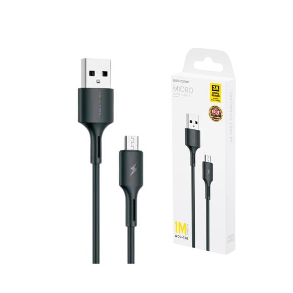 CABLE USB MICRO B WDC-073M WEKOME NEGRO