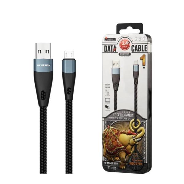 CABLE USB MICRO B WDC-073M WEKOME NEGRO