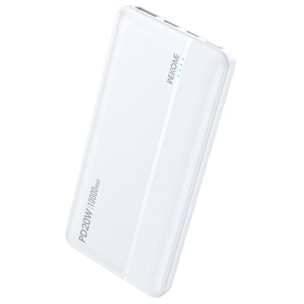 BATERIA DE EMERGENCIA 10000MAH 22.5W  MODELO WP-21 BLANCO