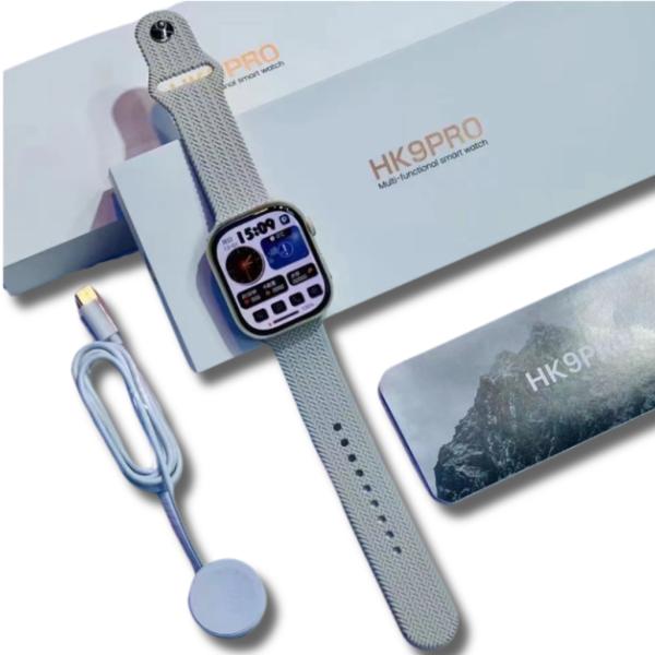 RELOJ INTELIGENTE 3 FAJAS  S9 ULTRA NARANJA