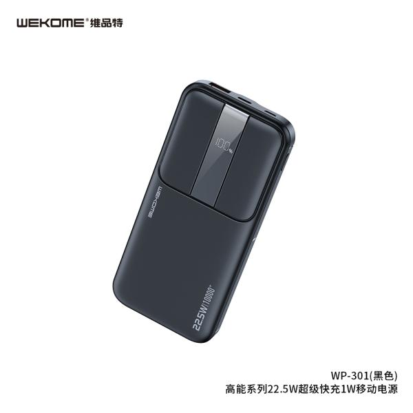 BATERIA DE EMERGENCIA   MODELO WP-355 20000MAH NEGRO