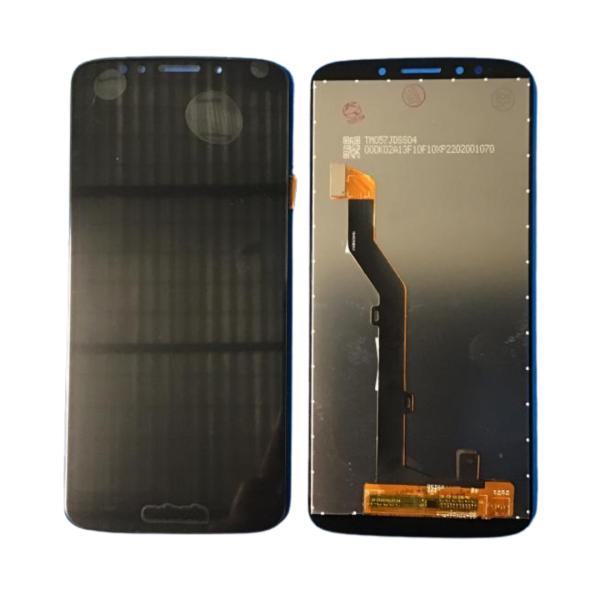 Repuesto LCD PANTALLA MOTOROLA G04 NEGRA CON MARCO