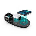 Cargador Inalambrico y Lampara Escritorio WY-02 - Negro