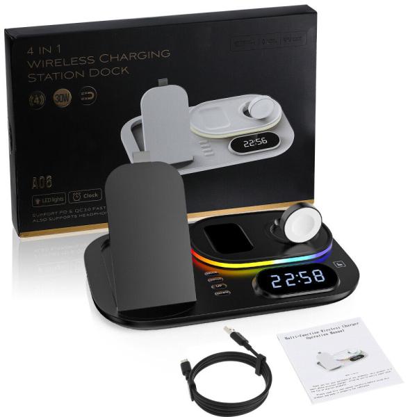 Cargador Inalambrico A06 - Negro