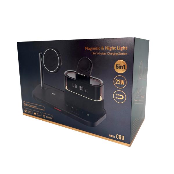 Cargador Inalambrico C09 - Negro