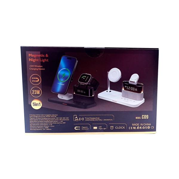 Cargador Inalambrico C09 - Negro