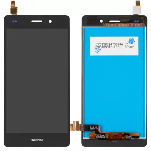 Repuesto LCD PANTALLA HONOR X7C NEGRA CON MARCO