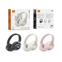 AUDIFONOS DE DIADEMA CON BLUETOOTH P2970 GRIS