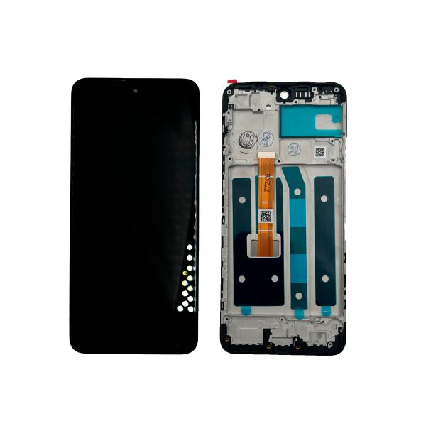 Repuesto LCD PANTALLA SAMSUNG GALAXY A06 COMPLETA NEGRA CON MARCO