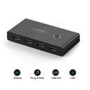 Hub USB Tipo a 3.0 con Switch US216 30768 Ugreen - Negro