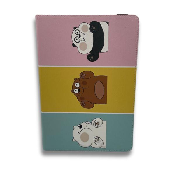 ESTUCHE AGENDA FONDO TRANSPARENTE SAMSUNG TAB A8 10.5" NEGRO