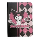 ESTUCHE AGENDA FONDO TRANSPARENTE SAMSUNG TAB A8 10.5" NEGRO