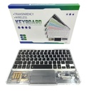 TECLADO INALAMBRICO CON MOUSE TACTIL 10"