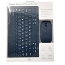 TECLADO INALAMBRICO CON MOUSE TACTIL 10"