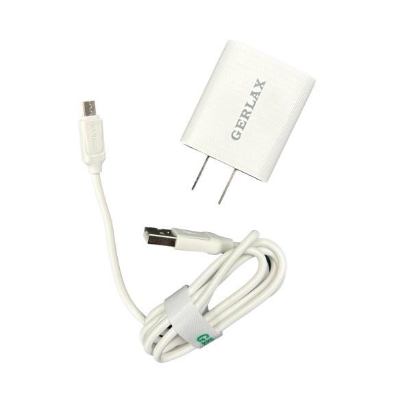 Cargador Casa GA-19MF Gerlax - Blanco Micro B