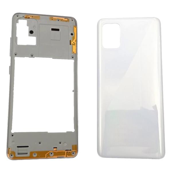 Repuesto TAPA SAMSUNG GALAXY S24 FE NEGRA CON MARCO