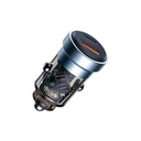 CARGADOR CARRO COMPLETO TIPO C  QC18W+USB12W MODELO CC55 XO NEGRO