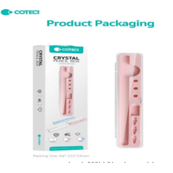 FUNDA PROTECTORA DE SILICON LISO DE COLORES PARA  LAPIZ  2DA GEN CELESTE