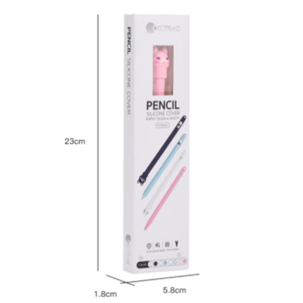 FUNDA PROTECTORA DE SILICON CON DISEÑO ANIMADO PARA  LAPIZ 2DA GEN DAISY