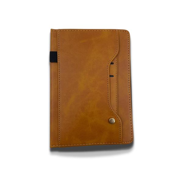 ESTUCHE AGENDA IPAD MINI 1/2/3/4/5 CON BASE DE LAPIZ  2020 LILA