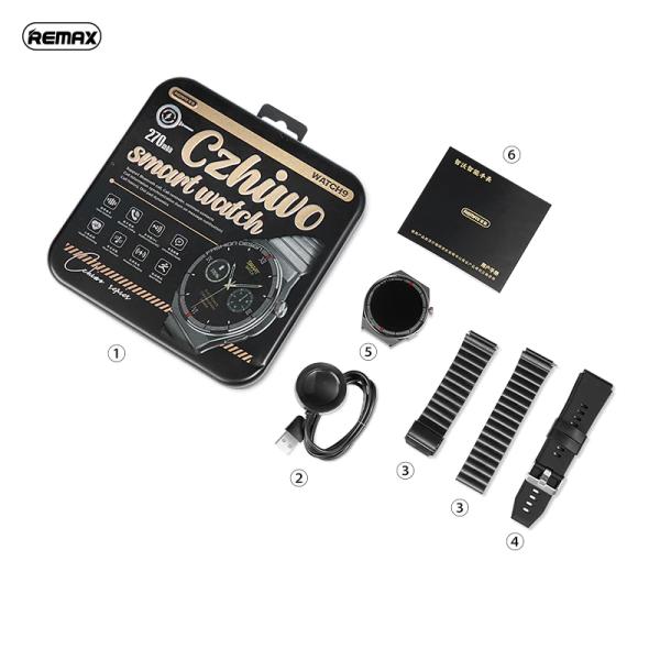 Reloj Inteligente Watch 9 Serie Czhiwo - Negro